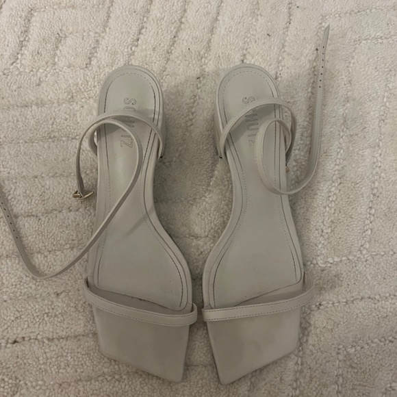 Schutz Kendall Leather Sandall Size 8.5 - Picture 6 of 12